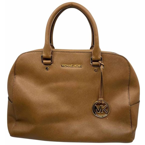 Michael Kors Handbags - Michael Kors Medium Brown Leather Handbag
